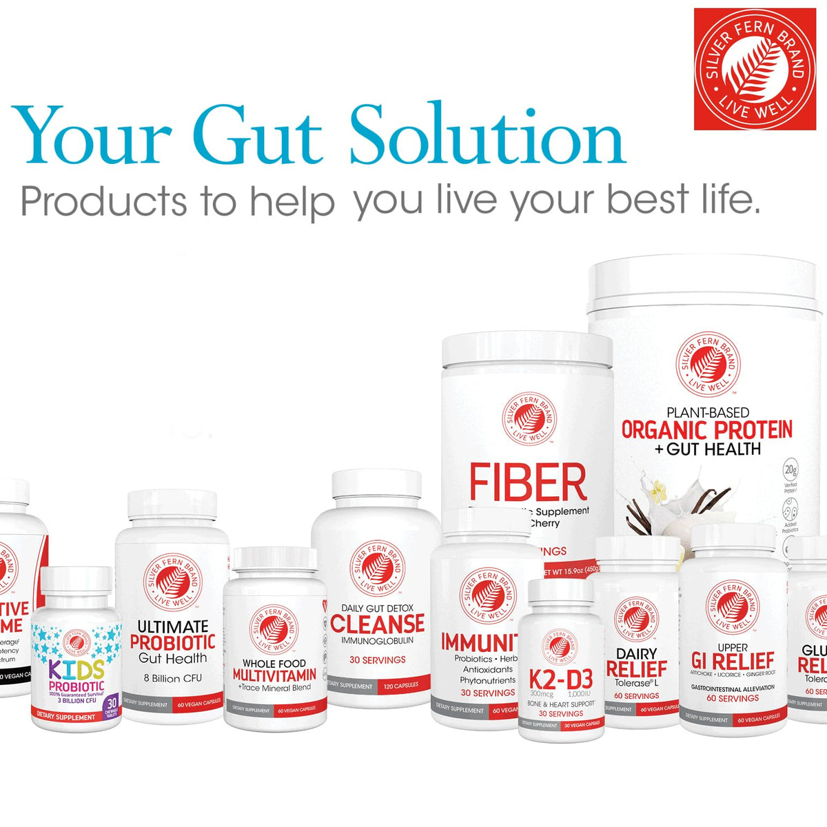 Silver Fern Reflux Digestive Supplement Each Tub = 30 Scoops = 30 Servings | Mucosal Support for Acid Issues - with Mucosave FG and Slippery Elm Bark (1 Tub)