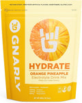 Gnarly Nutrition Hydrate Electrolyte Powder – Orange Pineapple Exercise Hydration Drink Mix – NSF Sport Certified – Electrolyte Solution, Performance & Recovery – Orange Pineapple, 14.10 oz