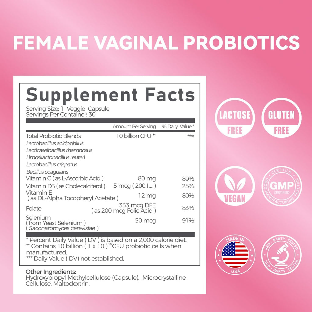 Gynable Female Vaginal Probiotic for Women's Health Bundle (Pack of 2) - Vaginal & Urinary Health Support