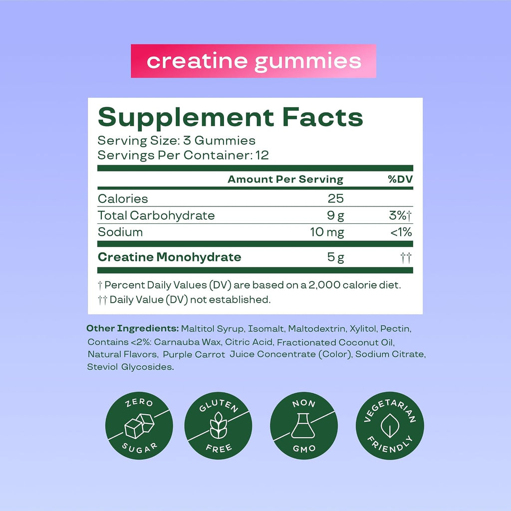 Bloom Creatine Gummies and Greens Gummies Bundle
