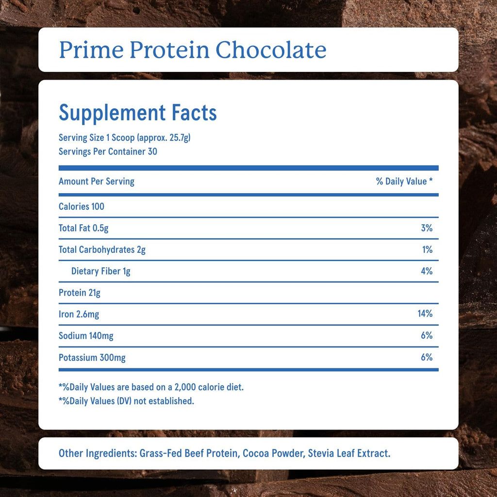 Equip Foods Prime Protein Powder Chocolate & Gold Standard Clean Coffee