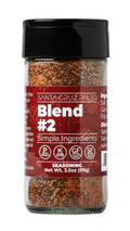 Santa Cruz Paleo, Seasoning Blend #2, Sweet and Smoky Spice for Chicken, Steak, Burgers, Wings and Ribs, Garlic, Sea Salt, Black Pepper, Rosemary and Paprika, Gluten Free, Keto, Paleo, 3.5 Oz Jar