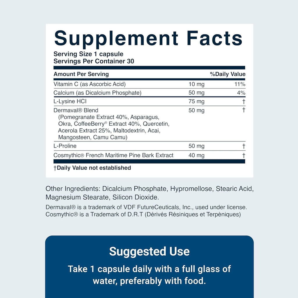 ACTIVATEDYOU Essential Skin Food, Advanced Skincare Collagen Elastin Support Supplement for Aging Skin, Helps Improve Appearance of Face Texture, Sagging w/Dermaval, Vitamin C (30 Count (Pack of 3))