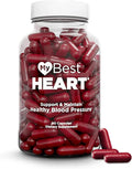 MyBestHeart Blood Pressure Support Supplement for Men & Women - 90 Capsules
