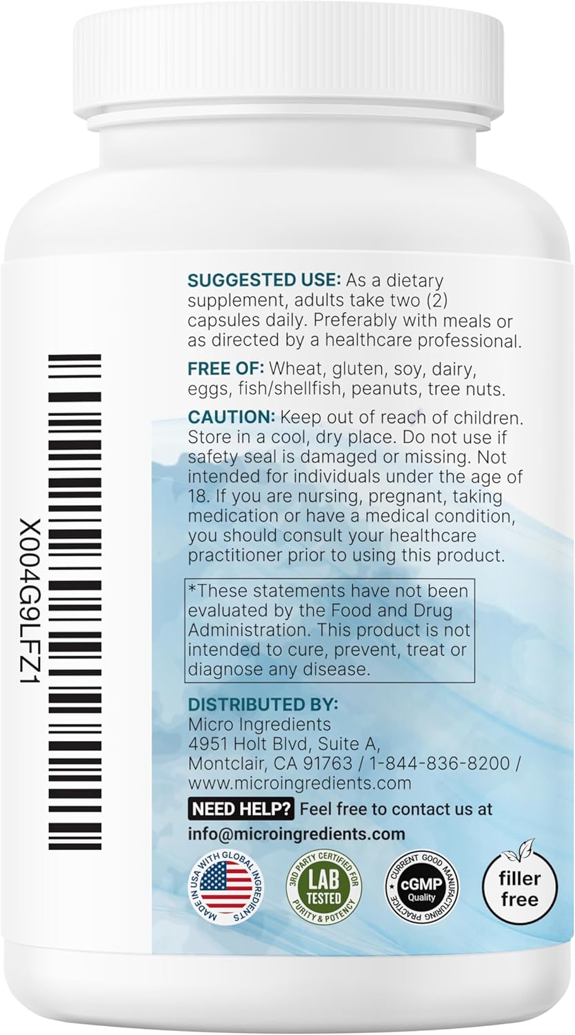 Micro Ingredients Pure Methylated Multivitamin Supplement, 240 Capsules | 19-in-1 Formula with Methylfolate, Methyl B12, Vitamins C, D, Magnesium & Zinc. For Women & Men. Iron Free, Filler Free.