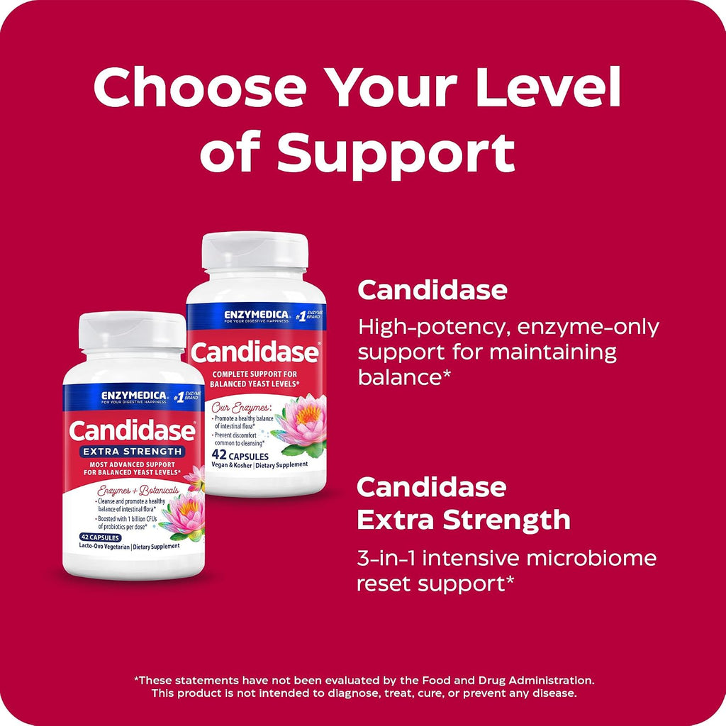 Enzymedica Candidase Extra Strength - 42 Capsules