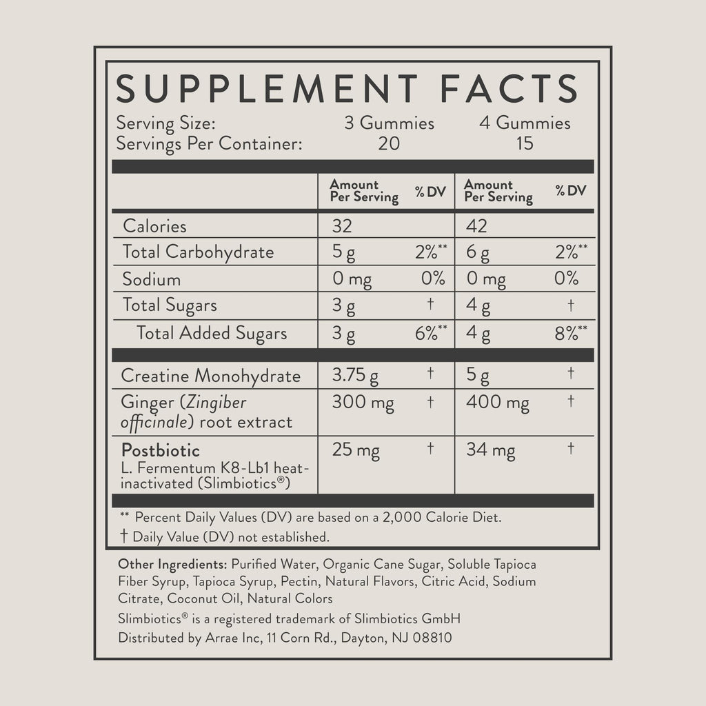 Creatine Gummies for Women, Muscle & Strength, No Bloat, Mixed Berry, 90 ct