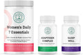 Women's Daily 7 Essentials, Adaptogen Complex & Sleep Well Bundle