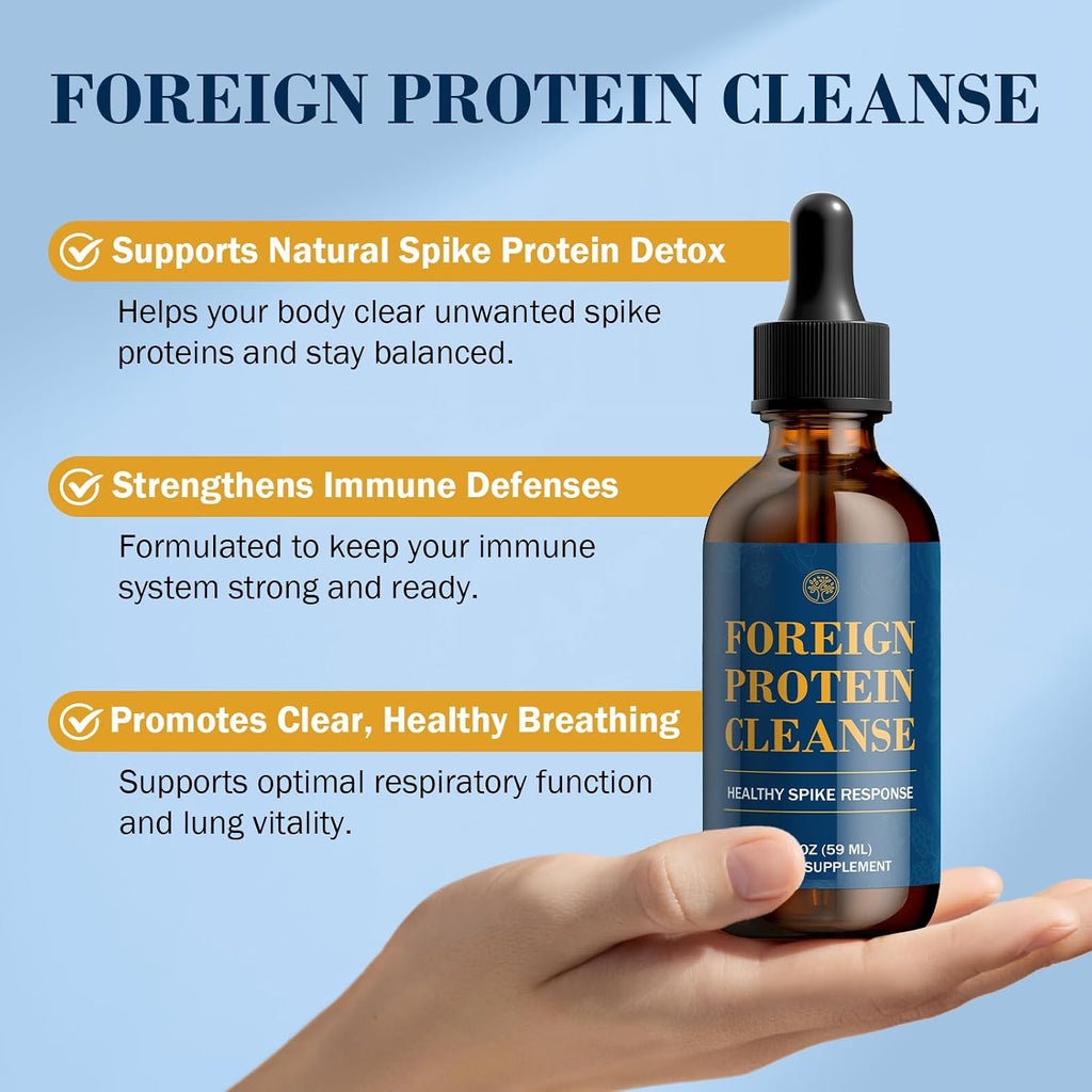 Foreign Protein Cleanse – Advanced Support Formula with Nattokinase & Wormwood