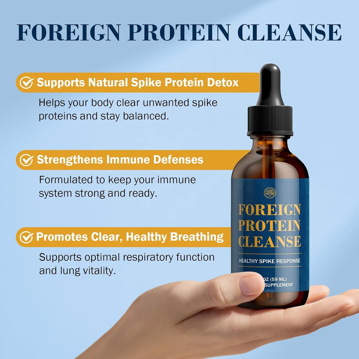 Foreign Protein Cleanse – Advanced Support Formula with Nattokinase & Wormwood