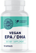 Vimergy EPA/DHA – Promotes Brain & Eye Health* – Supports Joints & Cardiovascular Health* – Kosher, Vegan & Gluten-Free – 90 Capsules