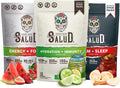 Salud Variety 3-Pack | 2-in-1 Energy + Focus (Strawberry Watermelon), Hydration + Immunity (Cucumber Lime) & Calm + Sleep (Punch) – 15 Servings Each, Non-GMO, Gluten Free, Low Calorie, 1g of Sugar