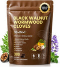 18-in-1 Wormwood Black Walnut Clove Herbal Cleanse Supplement |300 Softgels