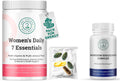 Women’s Daily 7 Essentials Vitamin Pack + Magnesium Bisglycinate Complex | Complete Nutrient Support for Energy, Immunity, Digestion, Muscle Function, Focus, and Overall Wellness