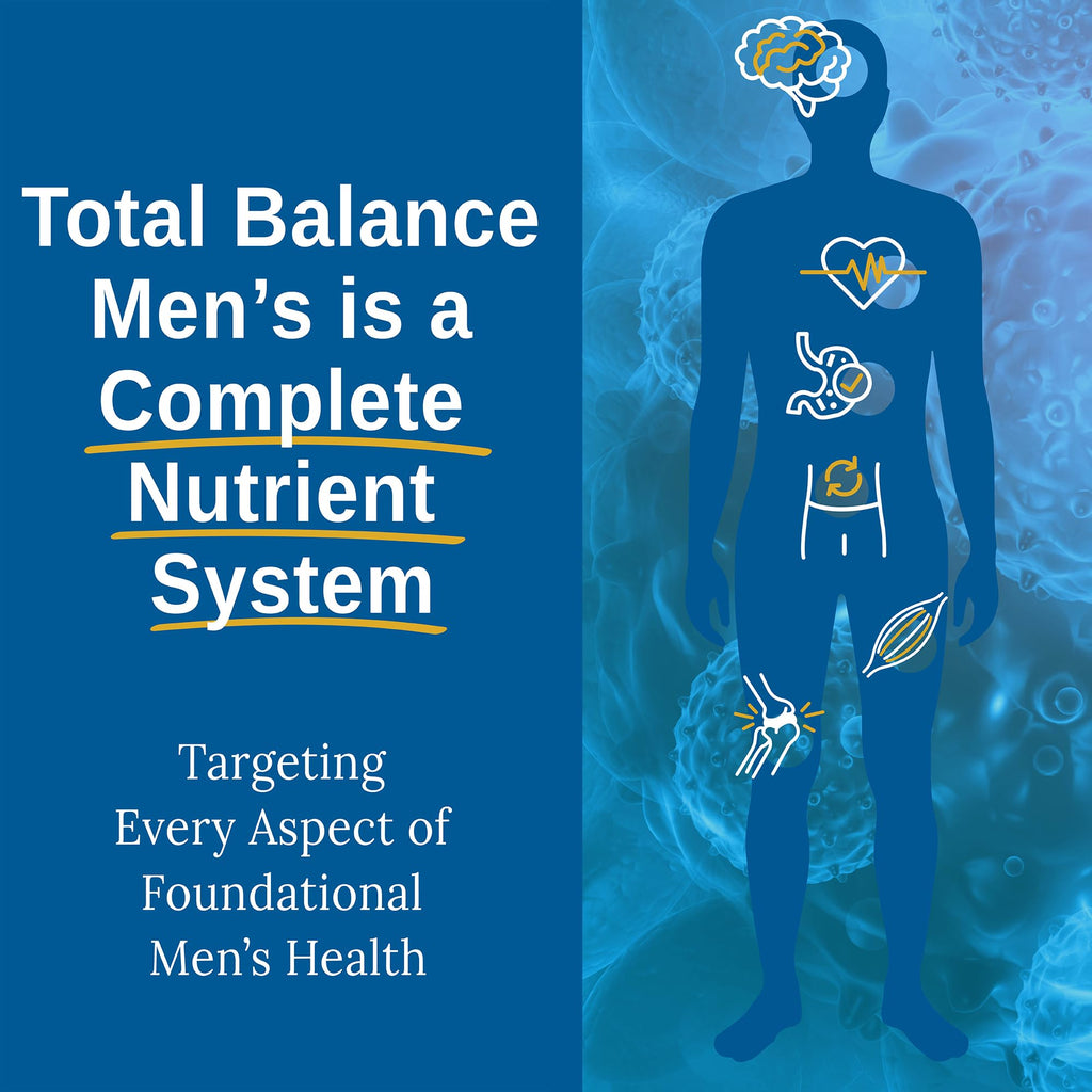 Xtendlife Total Balance Men’s Premium Multivitamin for Immune, Heart, Digestive & Cellular Health - Extra Strength Daily Support - 90+ Nutrients & Minerals - 30 Day Supply