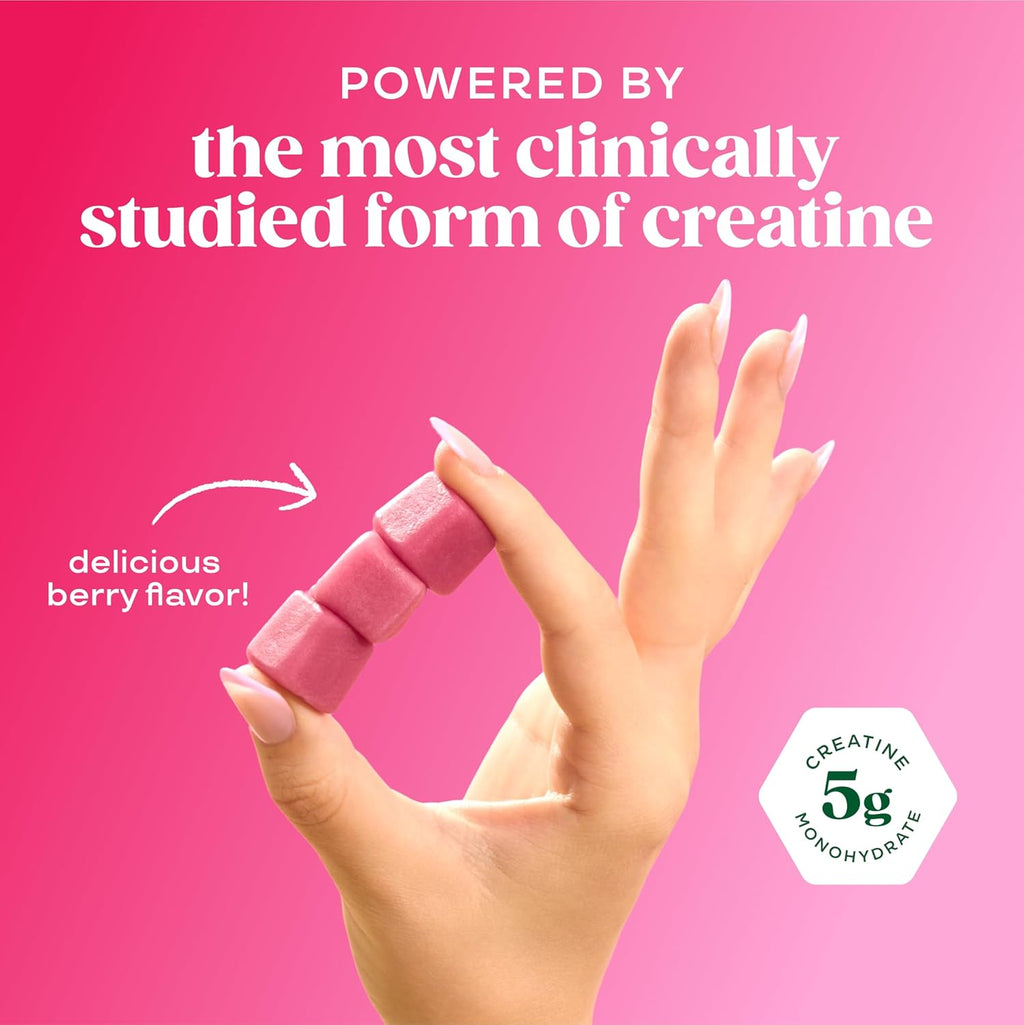Bloom Strawberry Watermelon Clear Protein and Creatine Gummies Bundle