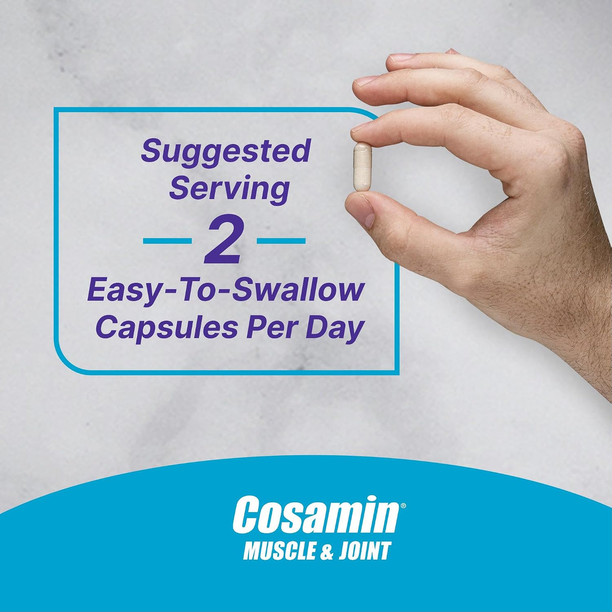 Nutramax Cosamin Muscle & Joint Health Supplement, 74 Capsules | Works to Decrease Cartilage Breakdown, Supports Joints, and Reduces Muscle Soreness to Accelerate Recovery After Exercise