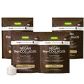 Igennus Vegan Collagen Peptide Powder, Enhanced with Glycine, Proline & Hydroxyproline & Cofactor Vitamin C, Non GMO, Complete Vegetarian Plant Based Collagen Powder Booster, 35 Servings