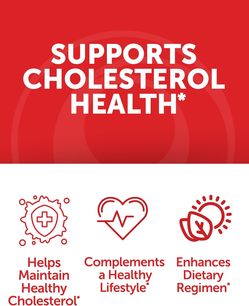 Lunakai USA Made Super Chol Gummies – 1200mg Plant Sterols & Stanols for Natural Cholesterol Support – Daily Phytosterol Supplement for Adults, 60ct