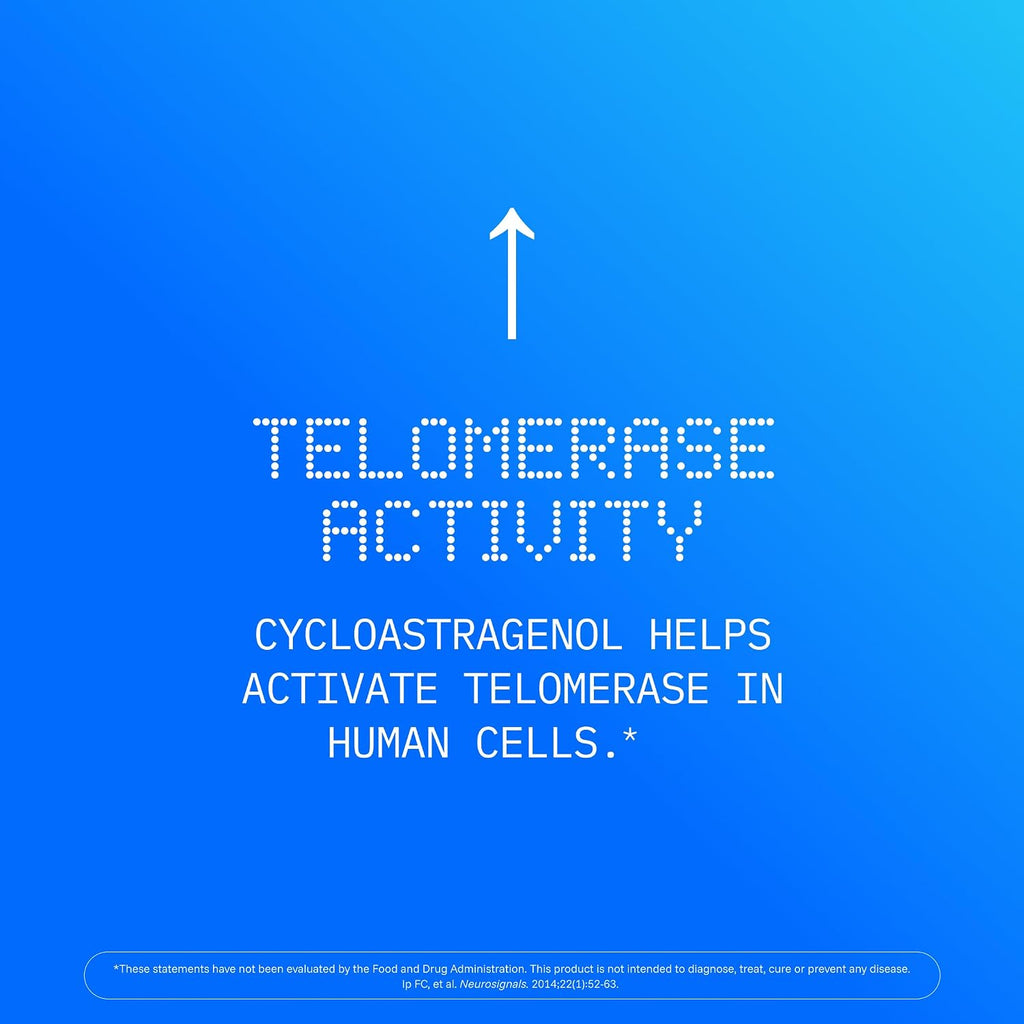 ProHealth Cycloastragenol Supplement, 10 mg per Serving | Science-Backed to Support Telomere Length, DNA Structure & Healthy Aging | Third-Party Tested for Purity & Quality