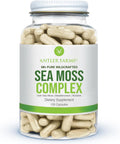 Antler Farms Sea Moss Complex - Bladderwrack, Burdock Root, 130 Capsules | Wildcrafted Irish Sea Moss, Bladderwrack, and Burdock Root, for Wellness, Vegan-Friendly, Gluten, Soy, and Dairy Free