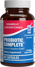 Advanced Digestive Probiotics for Women & Men - 4 in 1 Quadbiotic for Women & Men with Lactobacillus and Bifidobacterium Probiotics for Digestive Health Bloating and Constipation - 50 Servings
