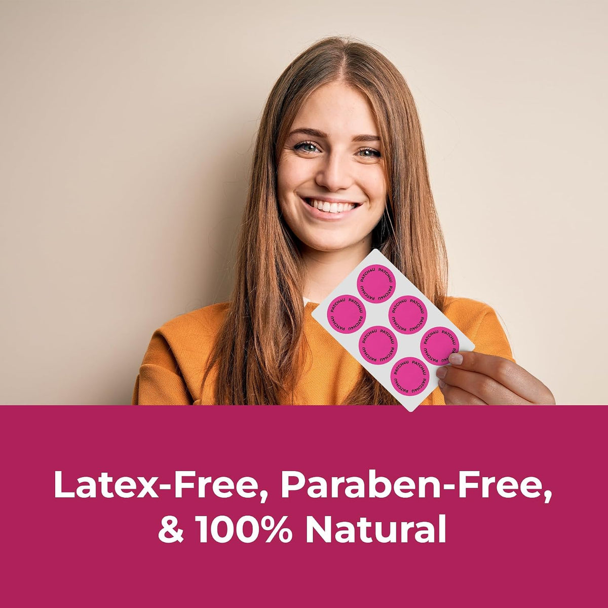 PATCH4U Unpuff Patches with Dandelion & Ginger 60 Count (60 Day Supply)