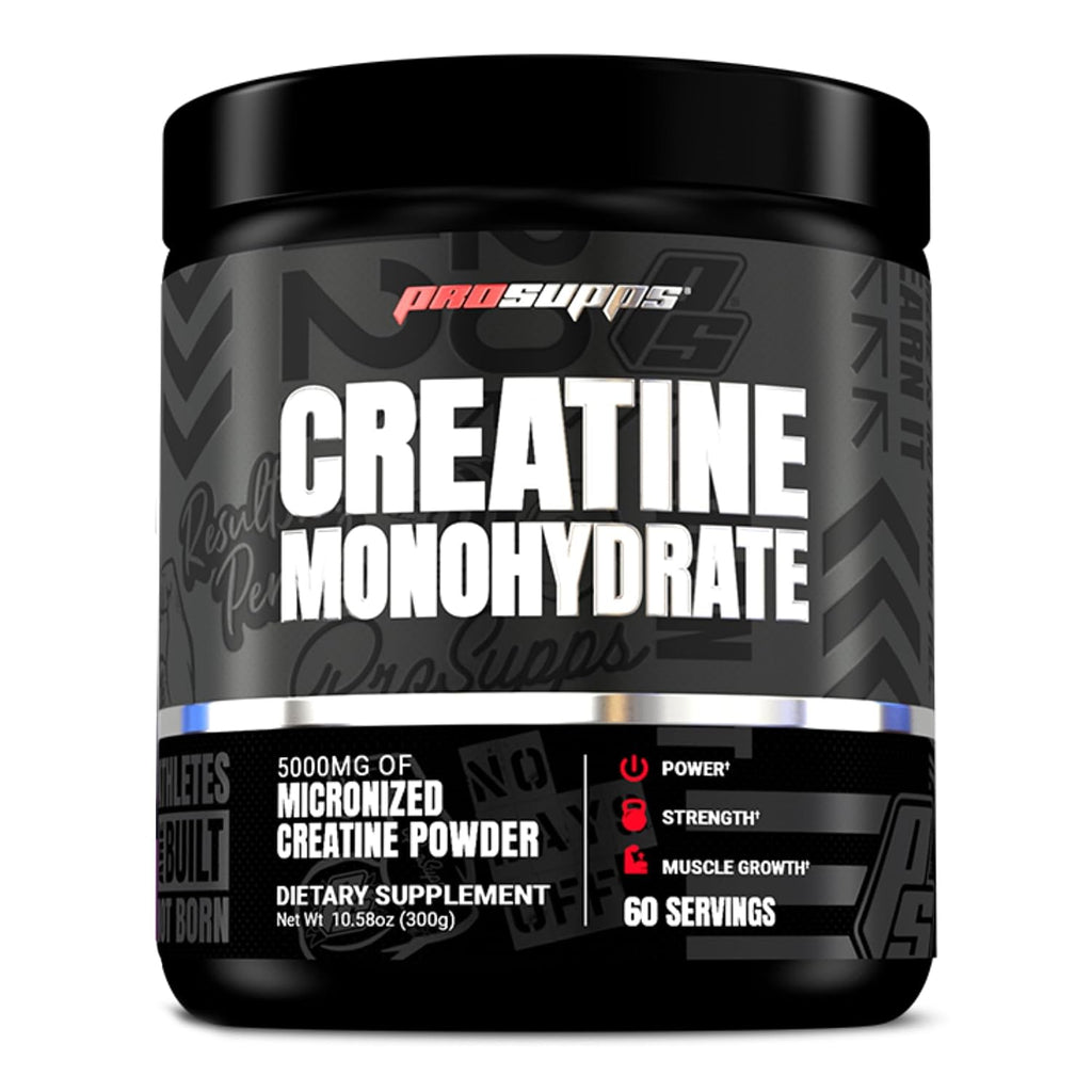 PROSUPPS Hyde Signature Sustained Energy Pre-Workout, Blue Razz - 60 Servings, and Creatine 300 Bundle