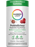 Rainbow Light Probiotic Gummies | 50 Count | Advanced Synbiotic with Prebiotic | for Men, Women & Children | Supports Digestive & Immune Health | Advanced Synbiotic with Prebiotic | for Men, Women & Children | Supports Digestive & Immune Health