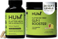 HUM Flatter Me Fiber Supplement & Flatter Me Plus Prebiotics & Probiotics