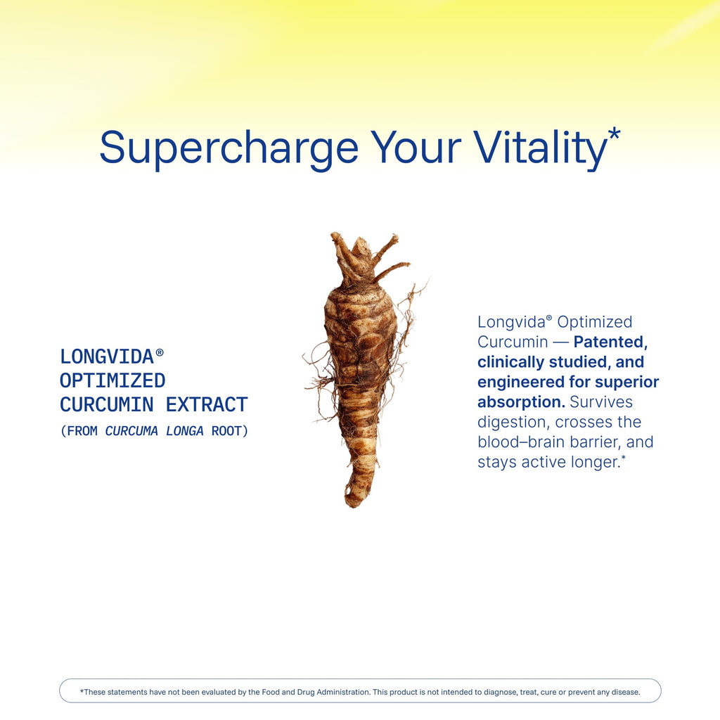 ProHealth Turmeric Curcumin Supplement: 285 Times More Bioavailable- Developed by Neuroscientists. 1000 mg Concentrated Longvida Curcumin Extract Per Serving (60 X 500mg Capsules/Bottle) 2 Pack