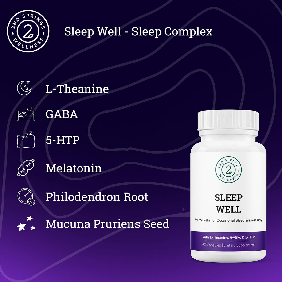 Total Wellness Bundle - 7 Mushroom Complex, Brain Support, Sleep Well, and Stress Adaptation