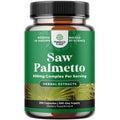 Extra Strength Saw Palmetto Extract - Advanced Herbal Complex for Hair Health and Urinary Support with Plant Sterols & Flavonoids - Potent Herbal Supplement with 500mg per Serving - 100 Count