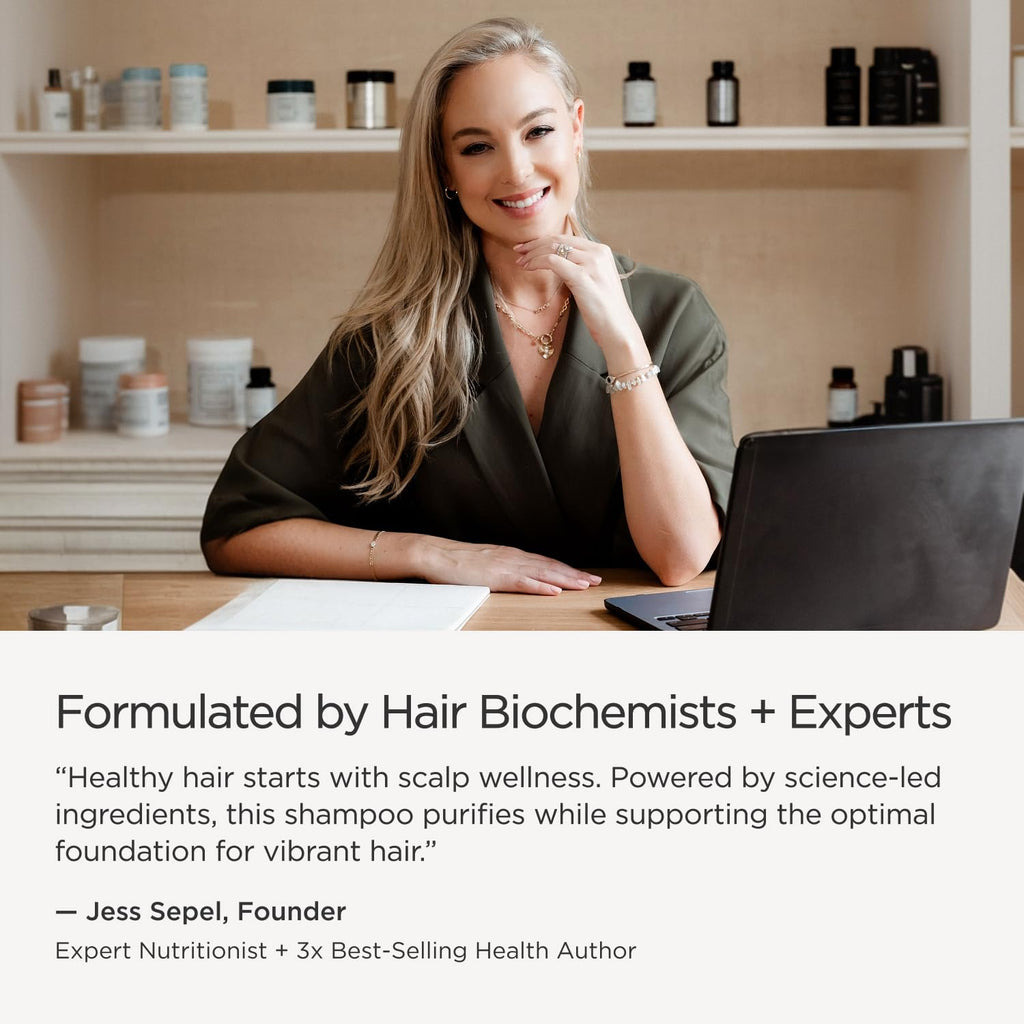 JSHealth Vitamins Shampoo & Conditioner Haircare, Virtual Bundle | Includes Purifying Keratin Shampoo & Nourishing Hair Conditioner