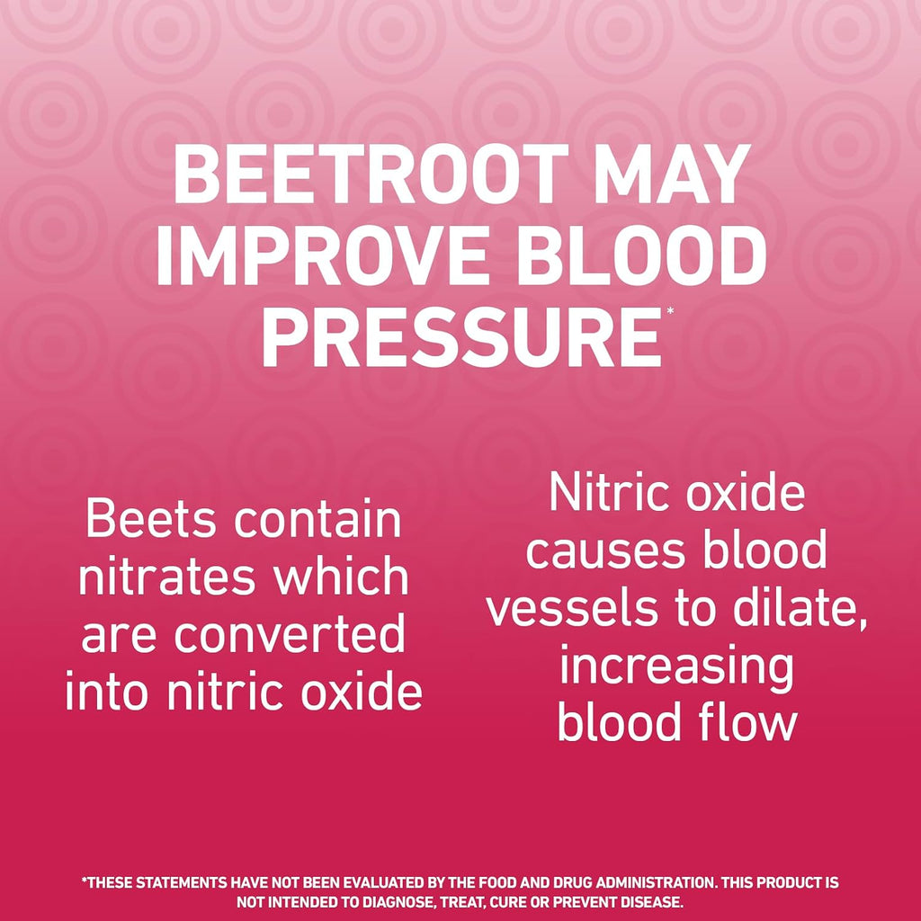 Harvest of Nature Beet Root Supplement 1300mg, 60 Capsules | Beet Root Powder, Energy & Endurance, Cardiovascular Health & Recovery, Vegan, Non-GMO