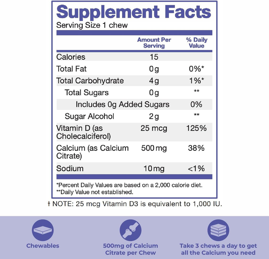 Bari Life Just One, Once Daily Bariatric Multivitamin with Iron (30 Tablets) and BariBurst Calcium Citrate Soft Chews for Gastric Bypass, Gastric Sleeve and Duodenal Switch (Sour Grape)