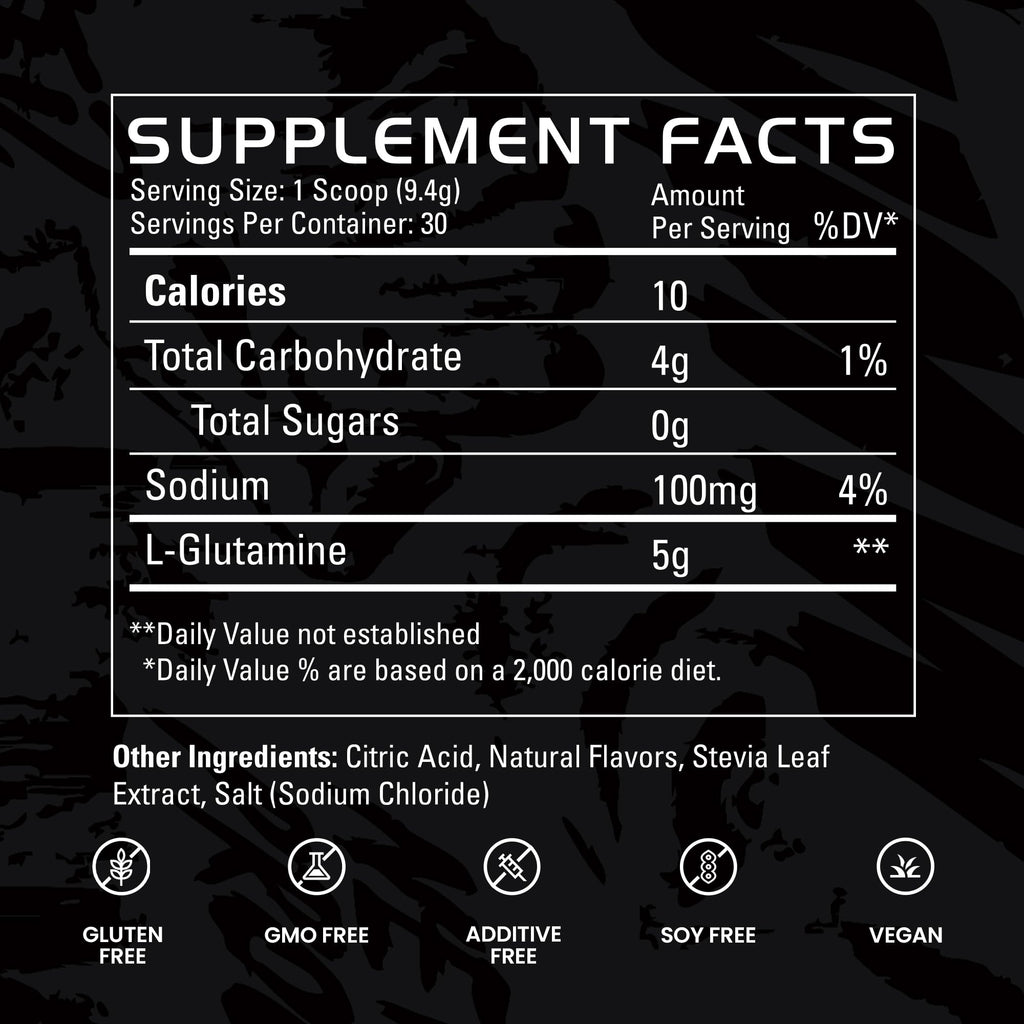 Gains in Bulk L-Glutamine Powder, Unflavored, 90 Servings