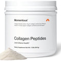 Momentous Grass-Fed Collagen Peptides Powder - Collagen Protein Powder with Fortigel & Vitamin C for Hair, Skin, Nails, & Joint Health Support - NSF Certified for Sport - Packaging May Vary