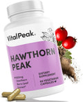 Vital Peak® Hawthorn Peak 900 mg - Supports Heart & Cardiovascular Health - Hawthorn Berry Leaf Extract Supplement - Promotes Overall Wellness - Vegan, Gluten Free, Dairy Free, Non-GMO - 60 Capsules