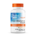 Doctor's Best High Absorption CoQ10 200mg with BioPerine Supplement - Coenzyme Q10 Caps for Heart Health & Antioxidant Support, CoQ10 200 mg for Women & Men, Non GMO - 60 Veg Capsules