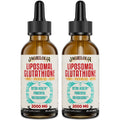 Jagielolia 2000MG Liposomal Glutathione Liquid, Made in The USA, Reduced Glutathione Supplement, Enhanced Absorption, Non-GMO, Powerful Antioxidant for Immune System, Energy, Aging Defense, 2 Floz