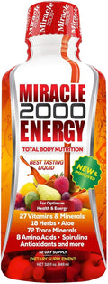 Century Systems Miracle 2000, 32 oz | Complete Liquid Multivitamin & Mineral Supplement with Amino Acids & Antioxidants