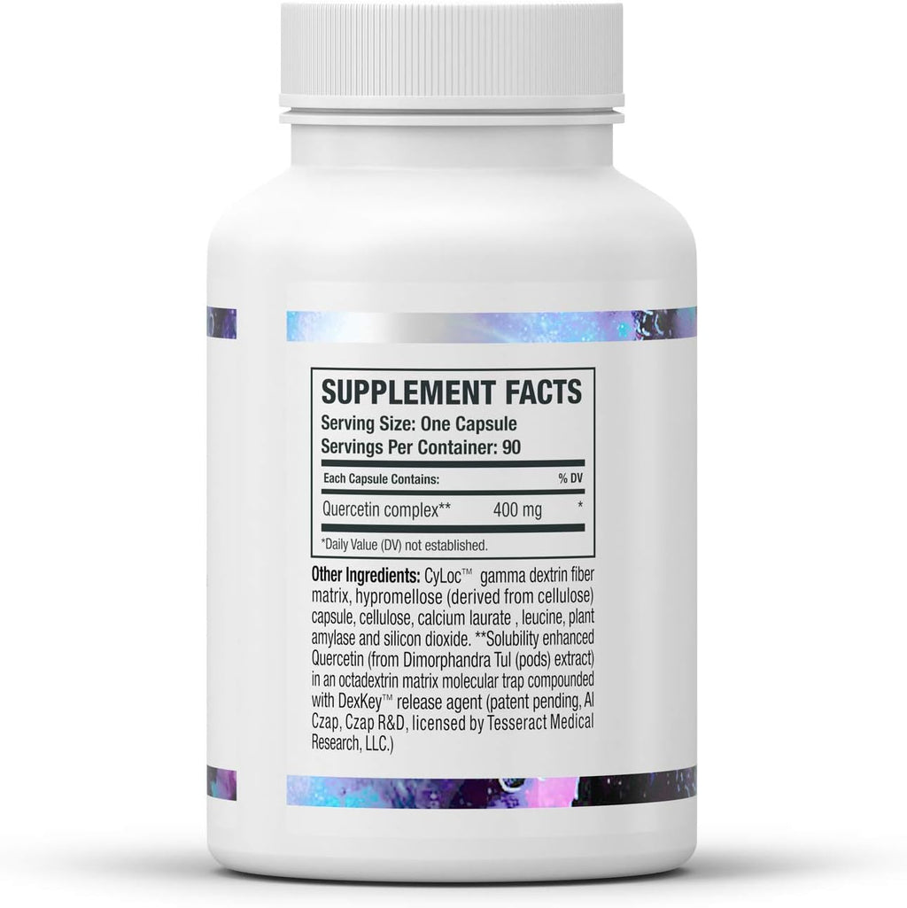 Tesseract Gut & Immune Support Bundle – ProButyrate 600mg & QuerciSorb Quercetin 400mg, 120 + 90 Capsules, Hypoallergenic, Gastrointestinal & Immune Health