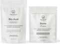 Adapt Naturals Gut & Immune Defense Bundle – Bio-Avail Colostrum+ Powder with Lactoferrin & Biome Protect 4-in-1 Gut Supplement – 30-Day Supply