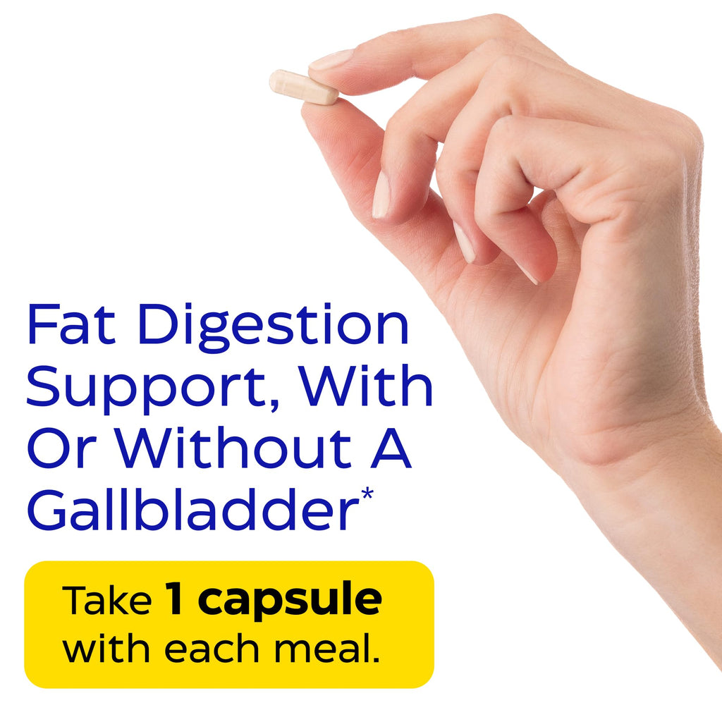 Enzymedica Lypo Gold - Protease, Amylase & Lipase Digestive Enzymes for Women & Men, Enzyme Supplement for Fat Digestion, Gut Health & Gallbladder Support, Helps Gas & Bloating, Gluten Free - 60 Caps