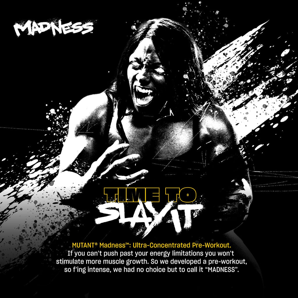 MUTANT Madness, Ultra-Concentrated Pre-Workout, Fruit Punch, 9.52 oz