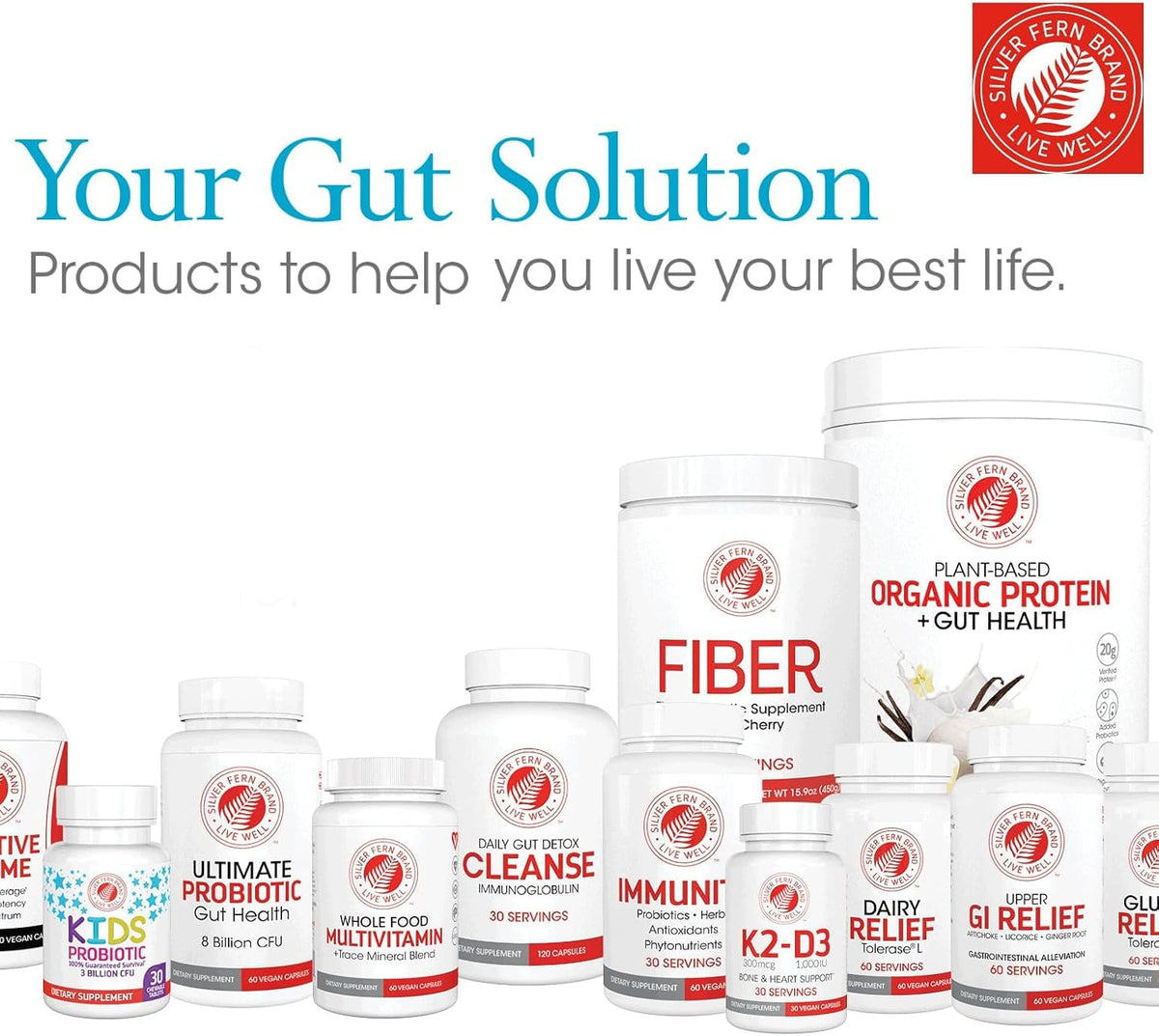 Silver Fern Reflux Digestive Supplement Each Tub = 30 Scoops = 30 Servings | Mucosal Support for Acid Issues - with Mucosave FG and Slippery Elm Bark (1 Tub)