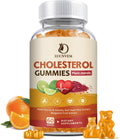 LUCNVEM Cholesterol Supplements Gummies for Cholesterol Healthy, Natural Cholesterol Complex for Maintain Healthy Cholesterol Levels, Daily Easy Cholesterol Gummies Snacks - 30 Day Supply