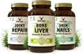 HEART & SOIL Joint & Mobility Stack – 3 Items: Bone Marrow & Liver, Joint Strength & Repair, Skin, Hair & Nails for Full-Body Wellness, Collagen Support, Flexibility, and Recovery