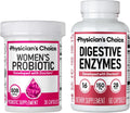 Physician's CHOICE Women’s Starter Bundle: Women’s Probiotic 30ct + Digestive Enzymes 60ct